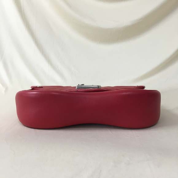 Louis Vuitton Red New Wave Chain 2Ways Bag Sku# 58483 - Picture 4 of 9